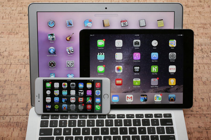 a thin dividing line between iPhones and Macs: mobile, and computers.