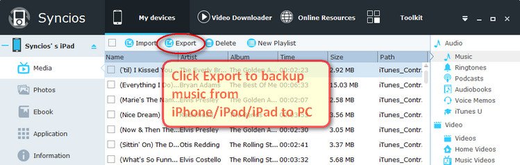 Copiar músicas do PC para iPhone