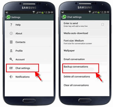 how to install whatsapp on samsung chat 357