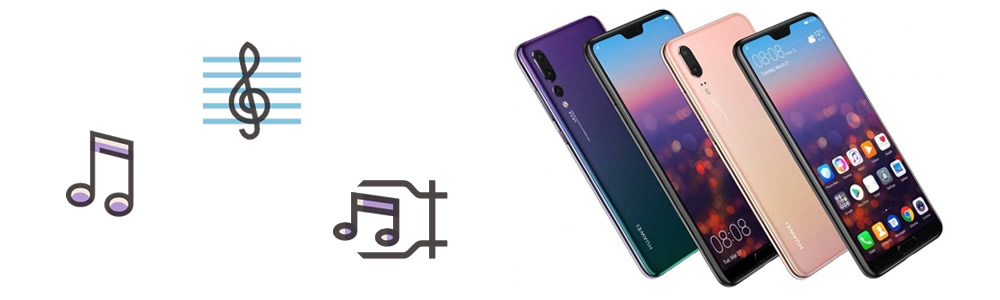 import music to huawei p20