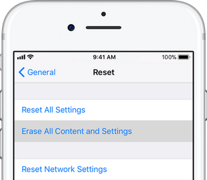 Hard Reset Directly from the iPhone