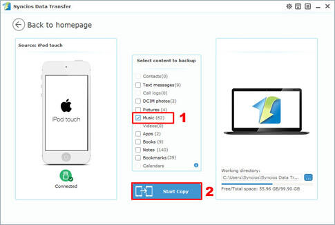transfer ipod syncios pc data articles tips related