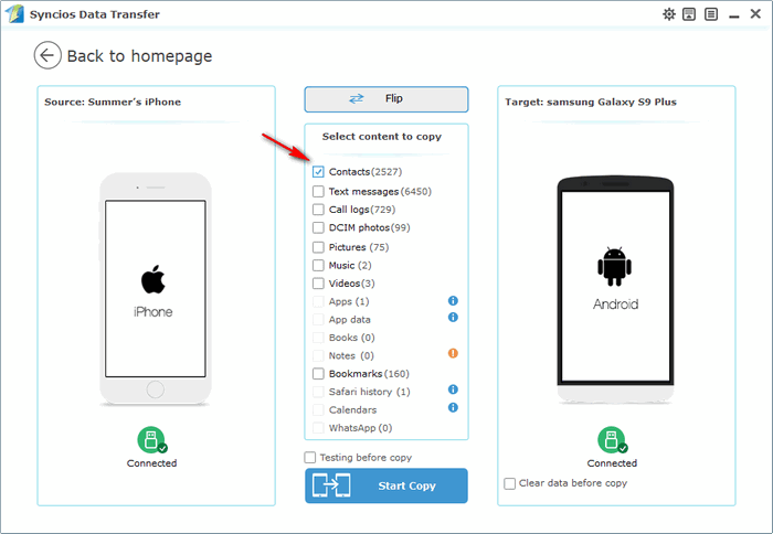 Transfer Contacts From Iphone To Samsung S Transfer Contacts From Iphone To Samsung S