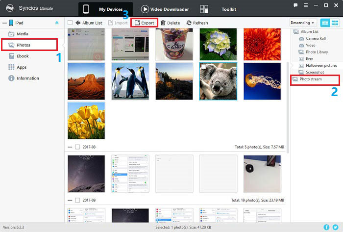 Download iCloud's Photo Stream to PC