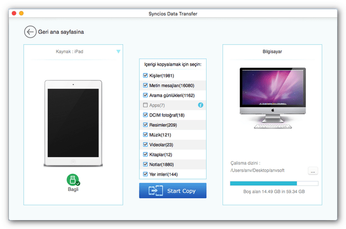 Backup iPhone