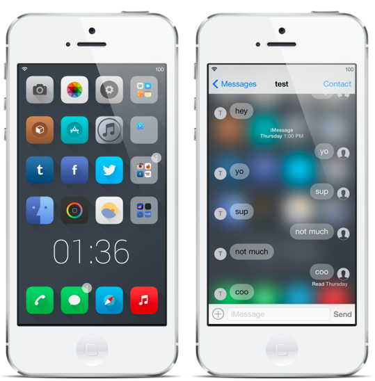 Ios 7 Jailbreak Themes 7 Awesome Theme Ideas For Iphone 5s 5 And 4s Syncios Blog