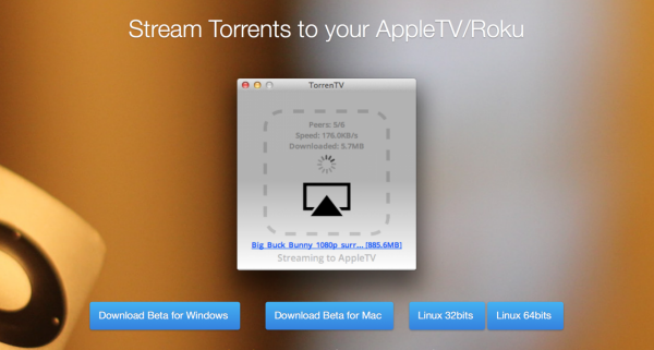 Stream Movie and Video Torrents to the Apple TV 