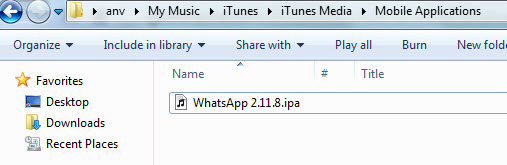 whatsapp ipa file path