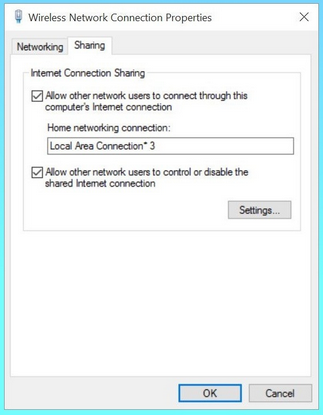 hotspot windows 10