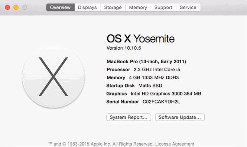 OS X 10.10 Yosemite 