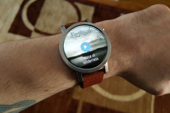 play music on Android wear watch
