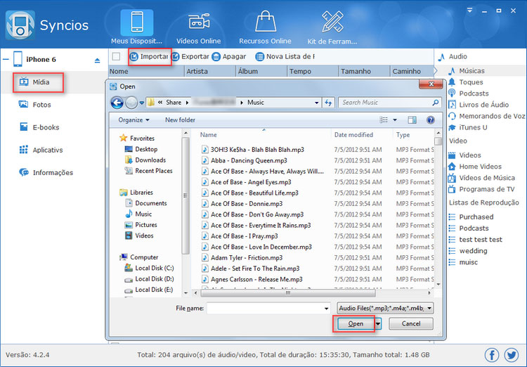 Syncios iPad Mini Transfer