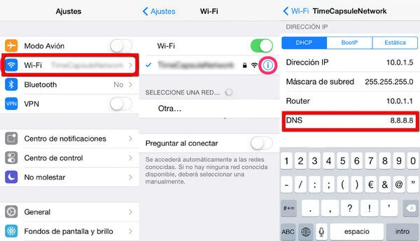 bypass icloud via dns