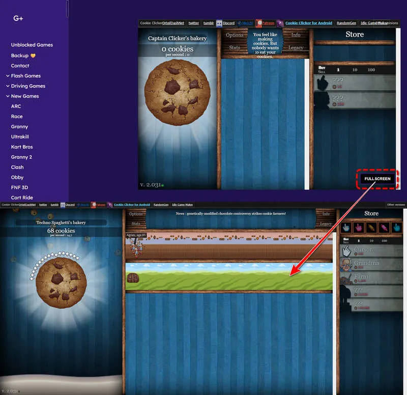 cookie clicker unblocked