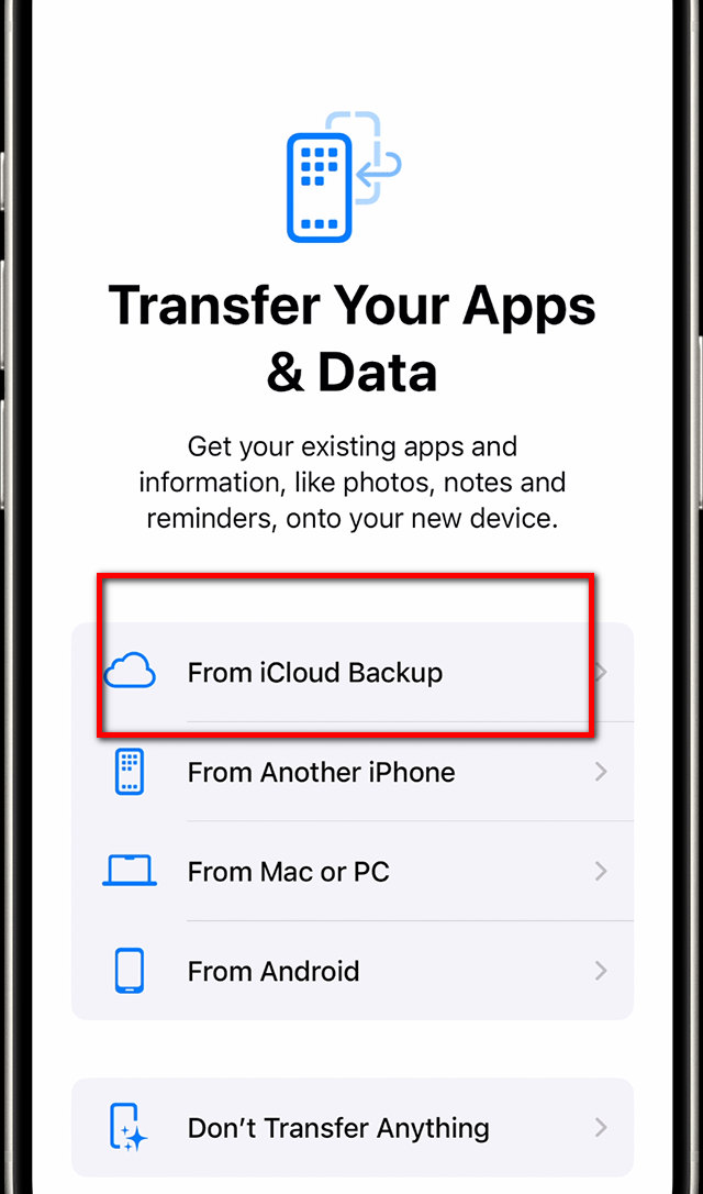 restore iphone contacts from icloud backup