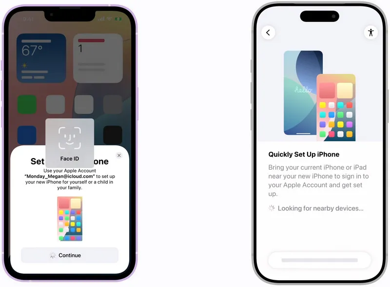 how to transfer data from iphone to iphone