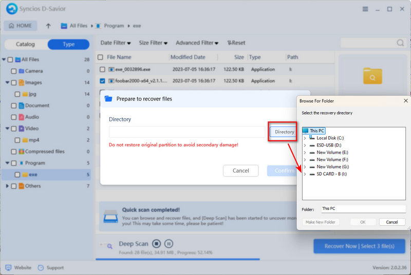 recover data from the formatted usb flash drive