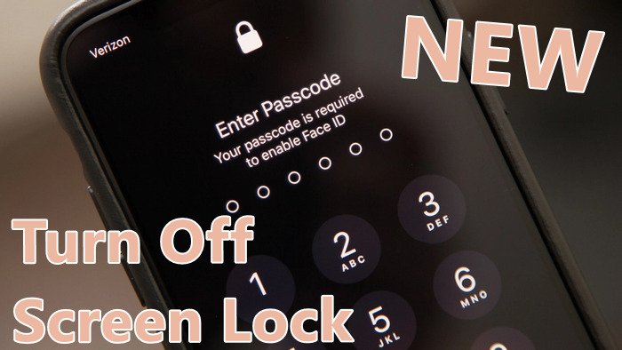 how to turn off screen lock on iphone