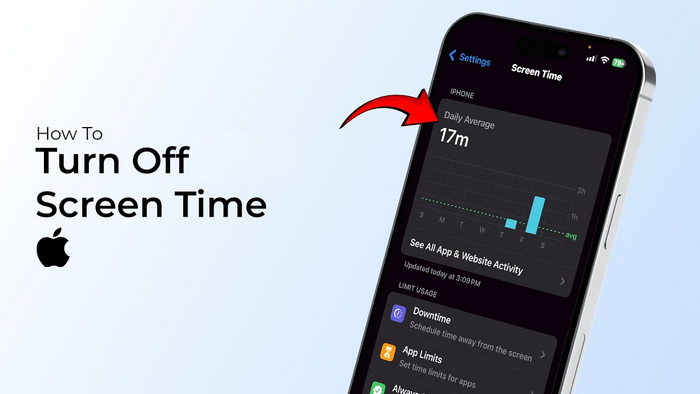 how to turn off screen time
