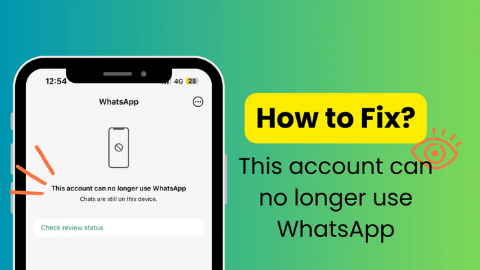 this account can no longer use whatsapp