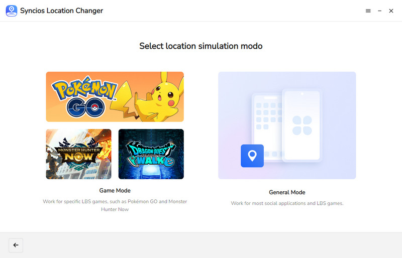 syncios location changer feature
