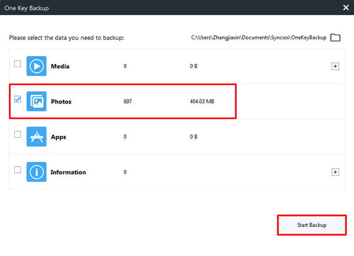 1-click backup Xiaomi 15 photos to computer