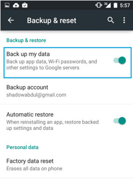 Backup and Restore  Apps Data 