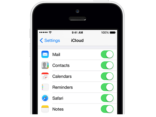 backup iPhone notes to iCloud