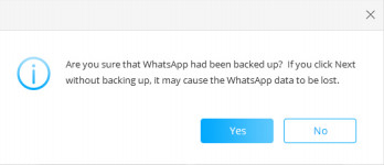 backup whatsapp prompt