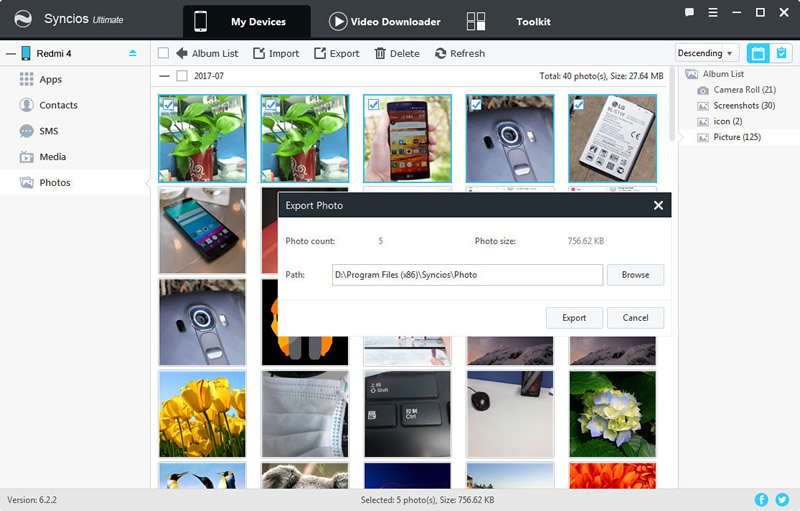 backup Xiaomi Redmi Note 14/14 Pro with synciso export file