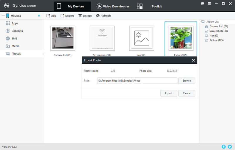backup Xiaomi 15 photo to pc step2