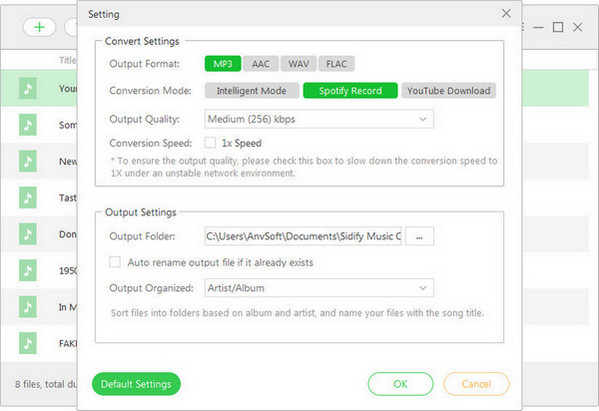 Check Output Format