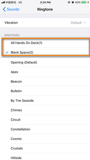set new custom ringtones on iPhone 16/16 Plus