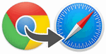 chrome bookmarks to safari