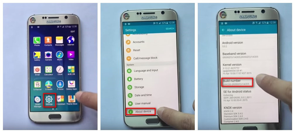 protein national kompression How to Debug Samsung Galaxy S6/S6 Edge and Samsung Galaxy S5