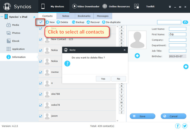 syncios pc to iphone transfer syncios pc to iphone transfer