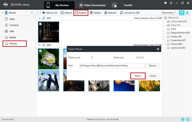 transfer Xiaomi 15 photo file to computer