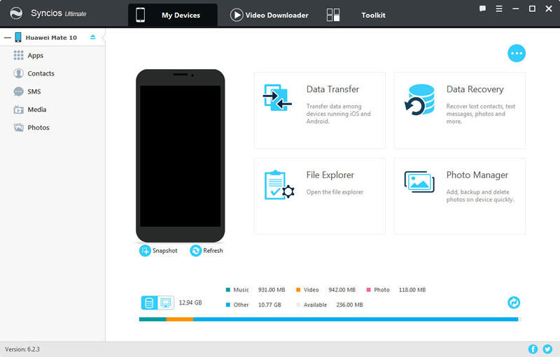 huawei mate 10 interface