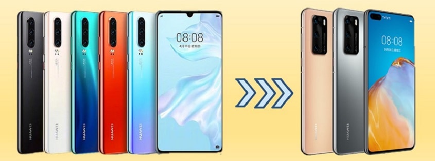 Huawei P20 and Huawei P40