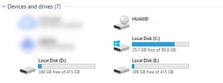 Huawei USB connect 