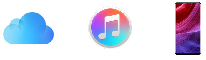 iTunes and iCloud backup to Xiaomi Mi Mix 2