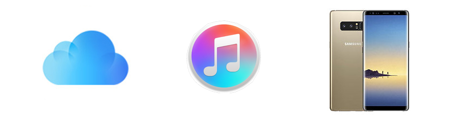 iTunes and iCloud backup to Samsung Galaxy Note 8 on Mac