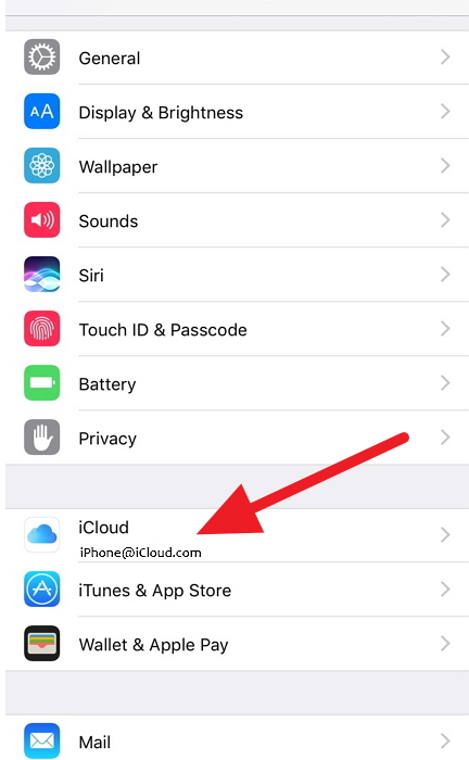 sync with icloud, how can I go back to get my informations saved