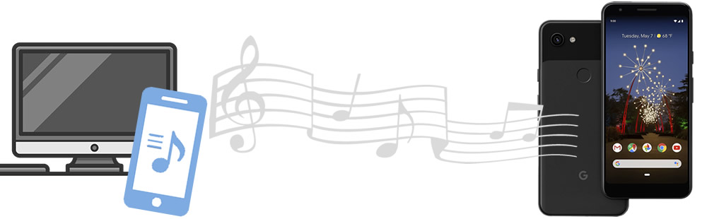 import music to Google Pixel 9a