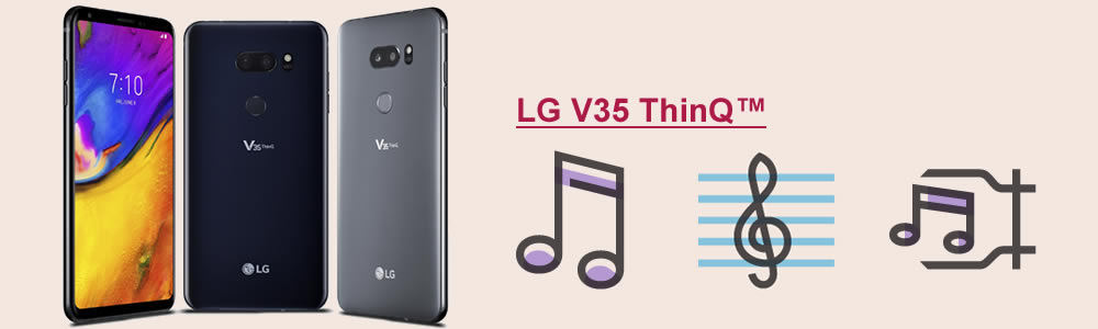 import music to lg v35