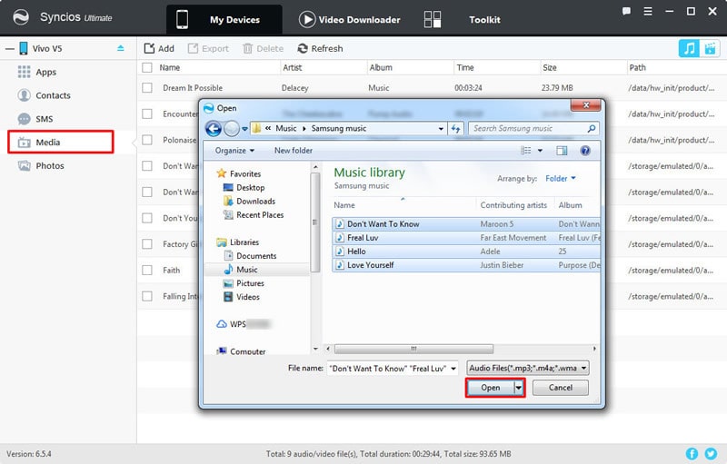 import music to Vivo X200 Ultra/X200s step 3