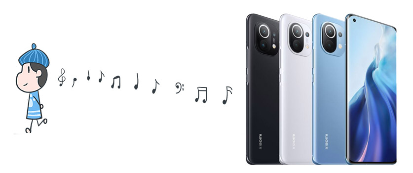 import music to Xiaomi Mi 11