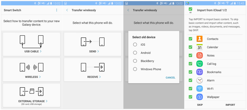 transfer iphone to Samsung Galaxy s9