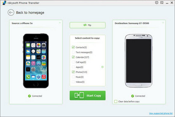 iSkysoft Phone Transfer