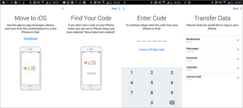 Move Samsung Data to iPhone 16/16 Pro 